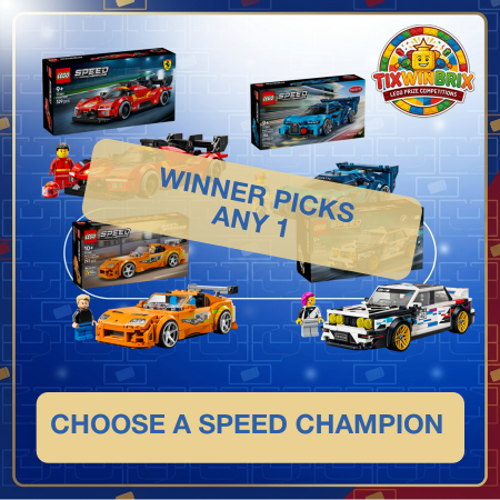 WIN LEGO Speed champion - choose your prize